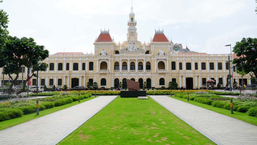 Ho Chi Minh City Hall in Daylight